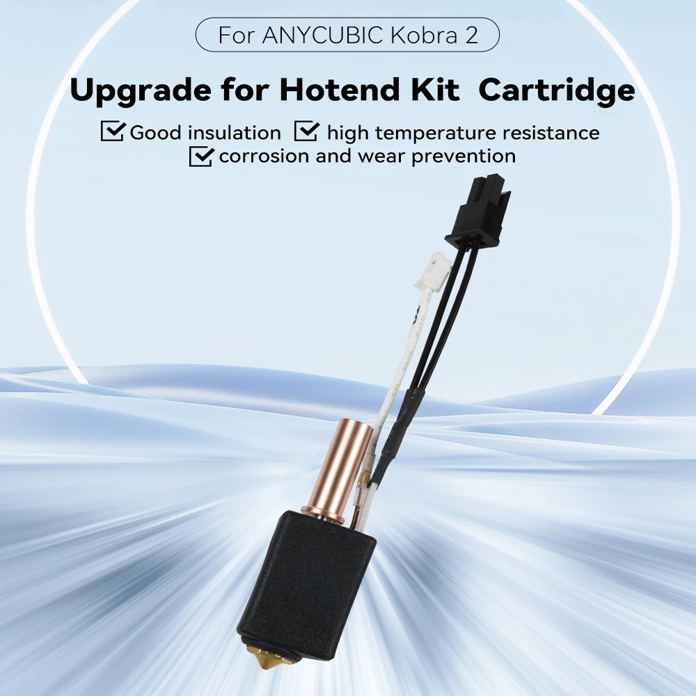 Upgraded Nozzle Hotend Kit For Anycubic Kobra 2/Neo/Pro/Plus/Max 3D Printer HAU