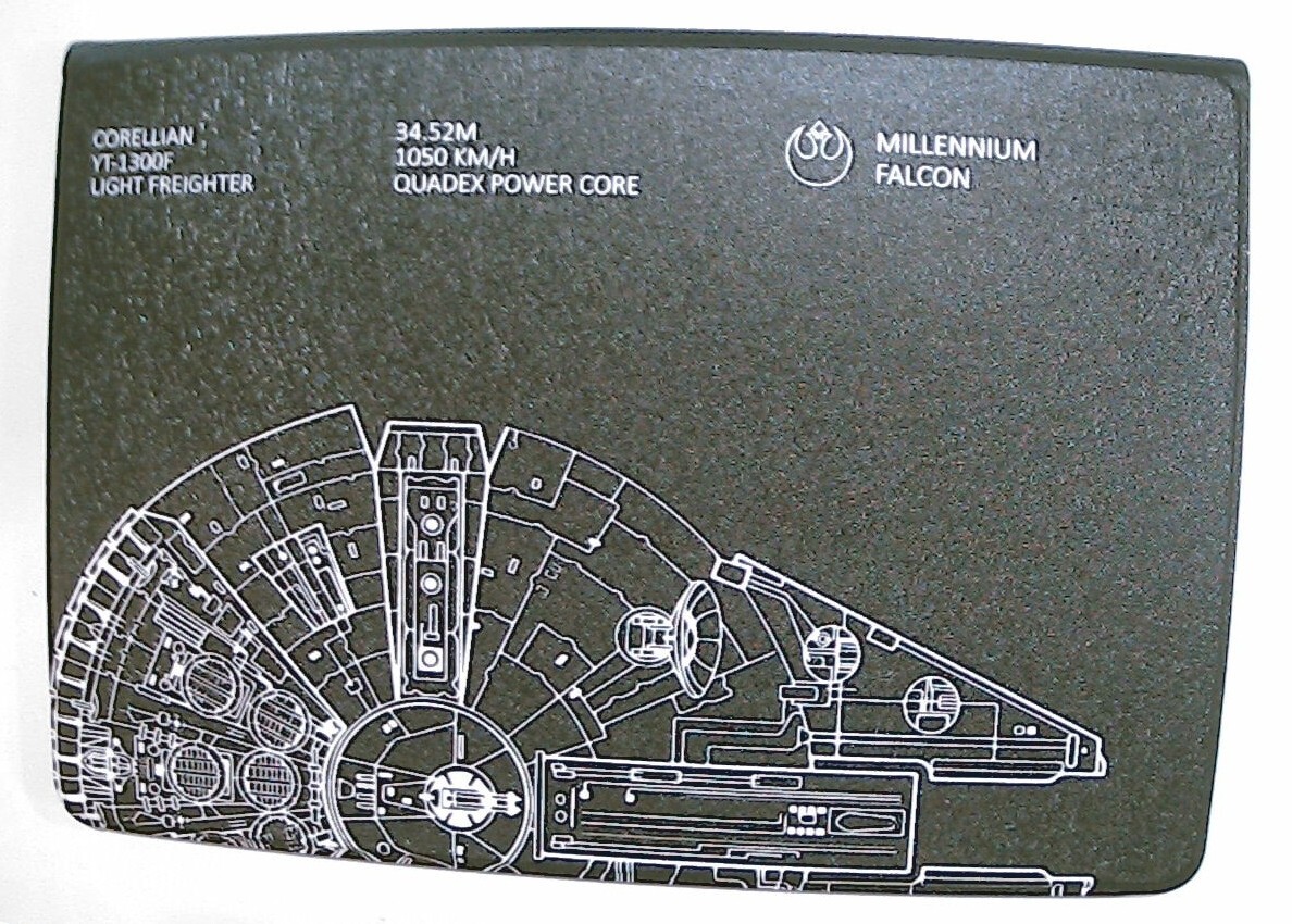 Star Wars Millennium Falcon case for 7.5 inch X 11 inch Tablet