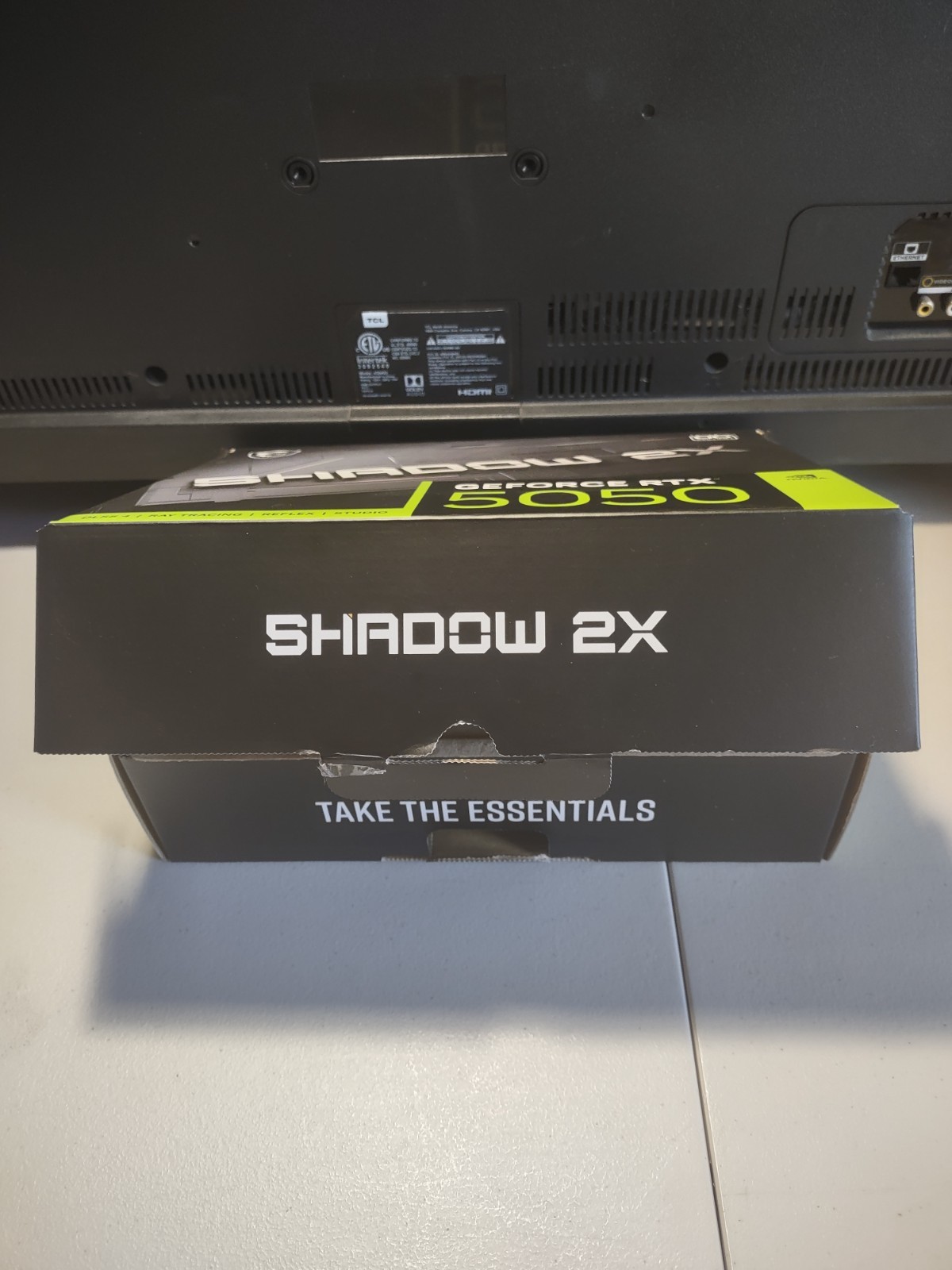 MSI GeForce RTX 5050 SHADOW 2X OC 8GB GDDR6 Graphics Card – In Original Box