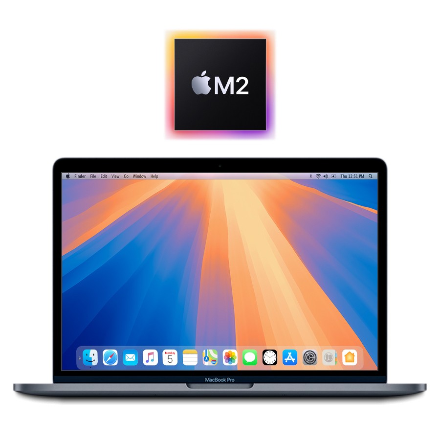 2022 Apple M2 MacBook Pro 13″ 16GB/512GB – (Space Gray) A2338 w/Year Warranty
