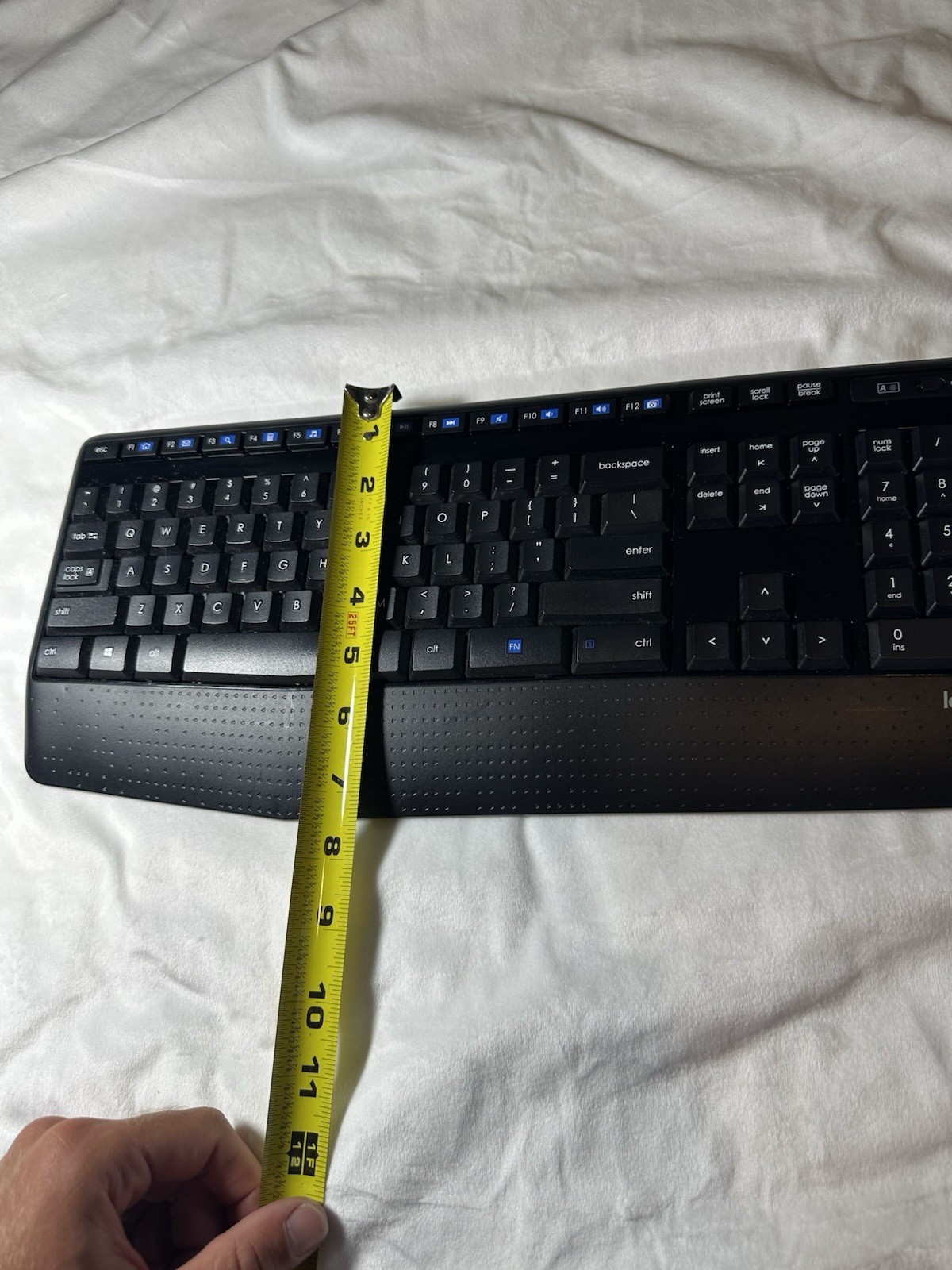 Logitech K345 Wireless Keyboard (Nano Receiver & Battery Cover NOT Included)