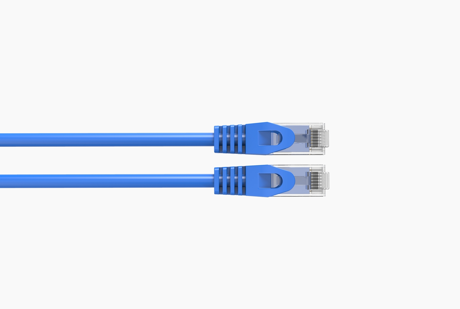 CAT6 Slim Ethernet Patch Cable Blue 7FT