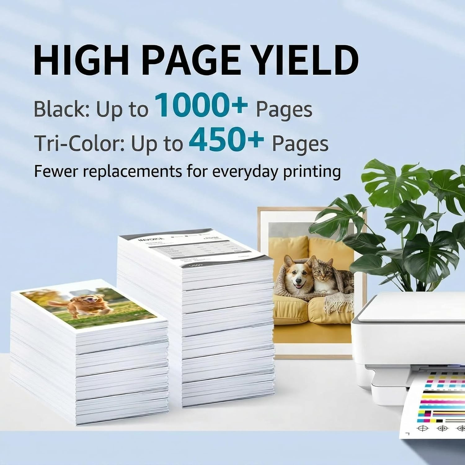 275XL 276XL Ink Cartridges Combo Pack for Canon, PG-275XL CL-276XL Replacemen…