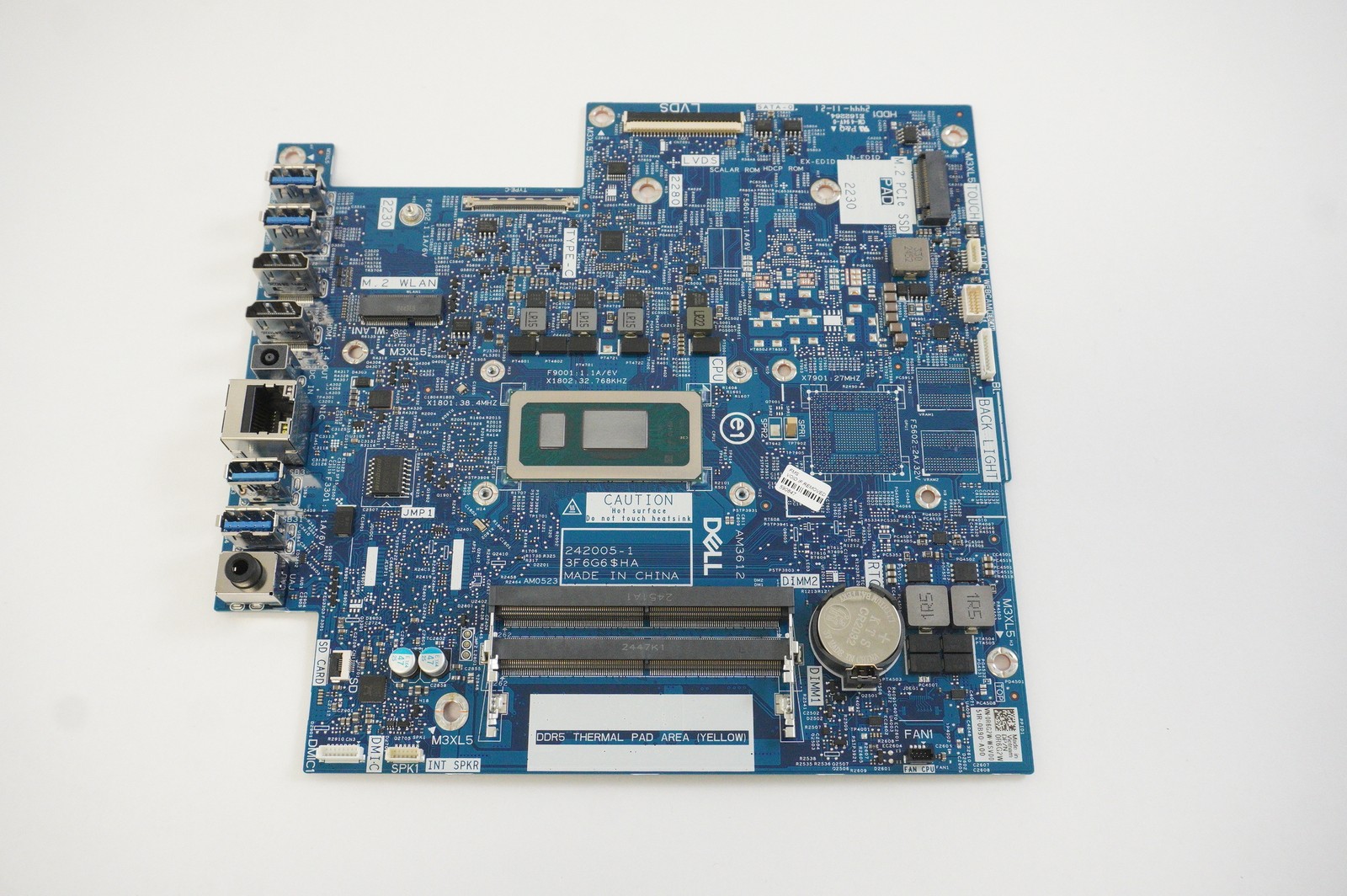 Compatible with R6G2W Dell Intel core 3 100u motherboard EC24250