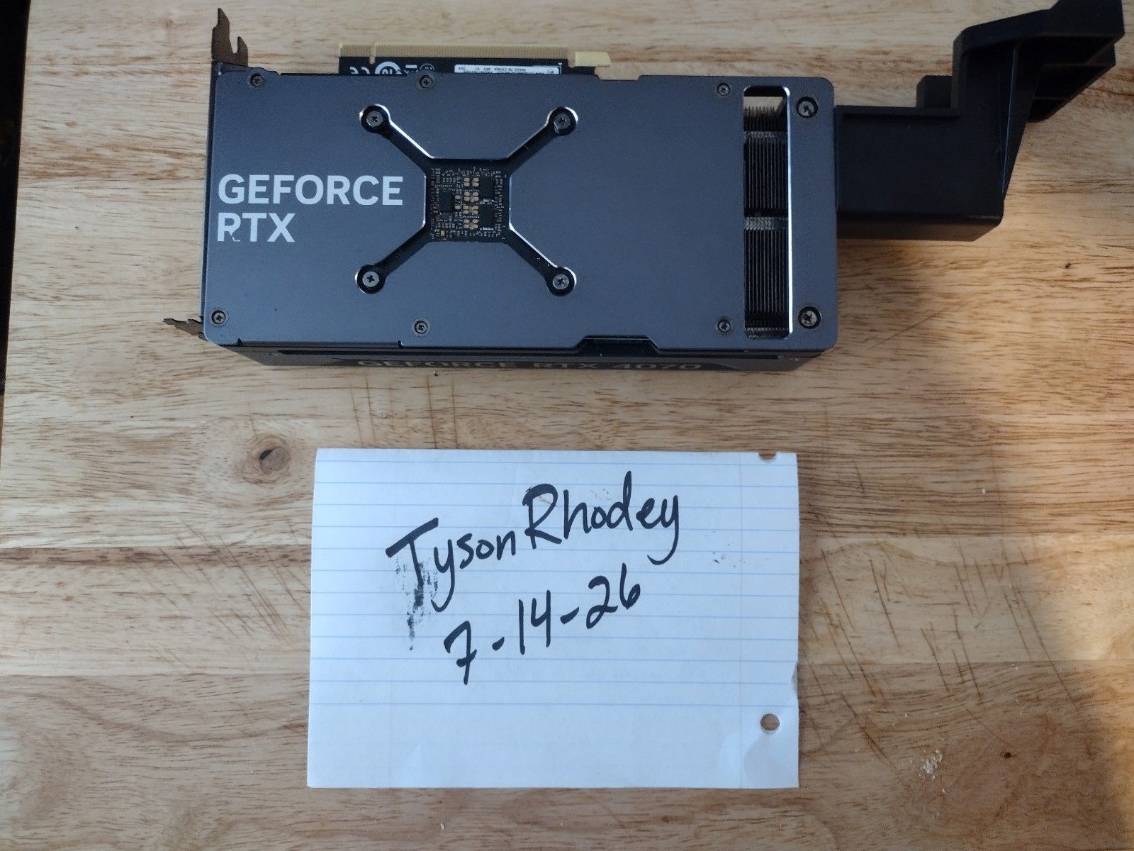 NVIDIA GeForce RTX 4070 12GB GDDR6X Graphics Card, 3X DP HDMI