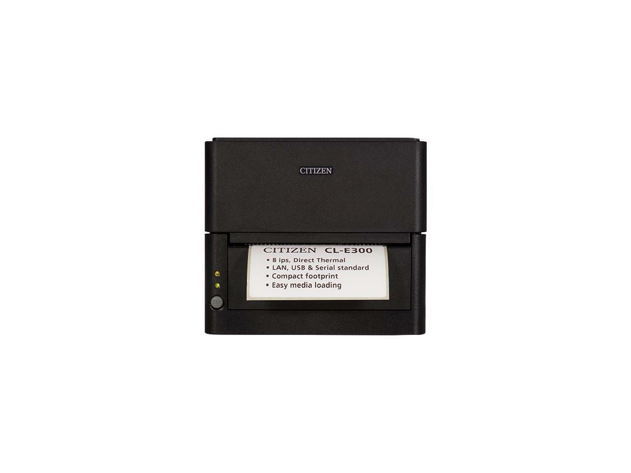 Citizen CL-E300XUBNNA CL-E300 Series Compact LAN-as-standard Direct Thermal Barc