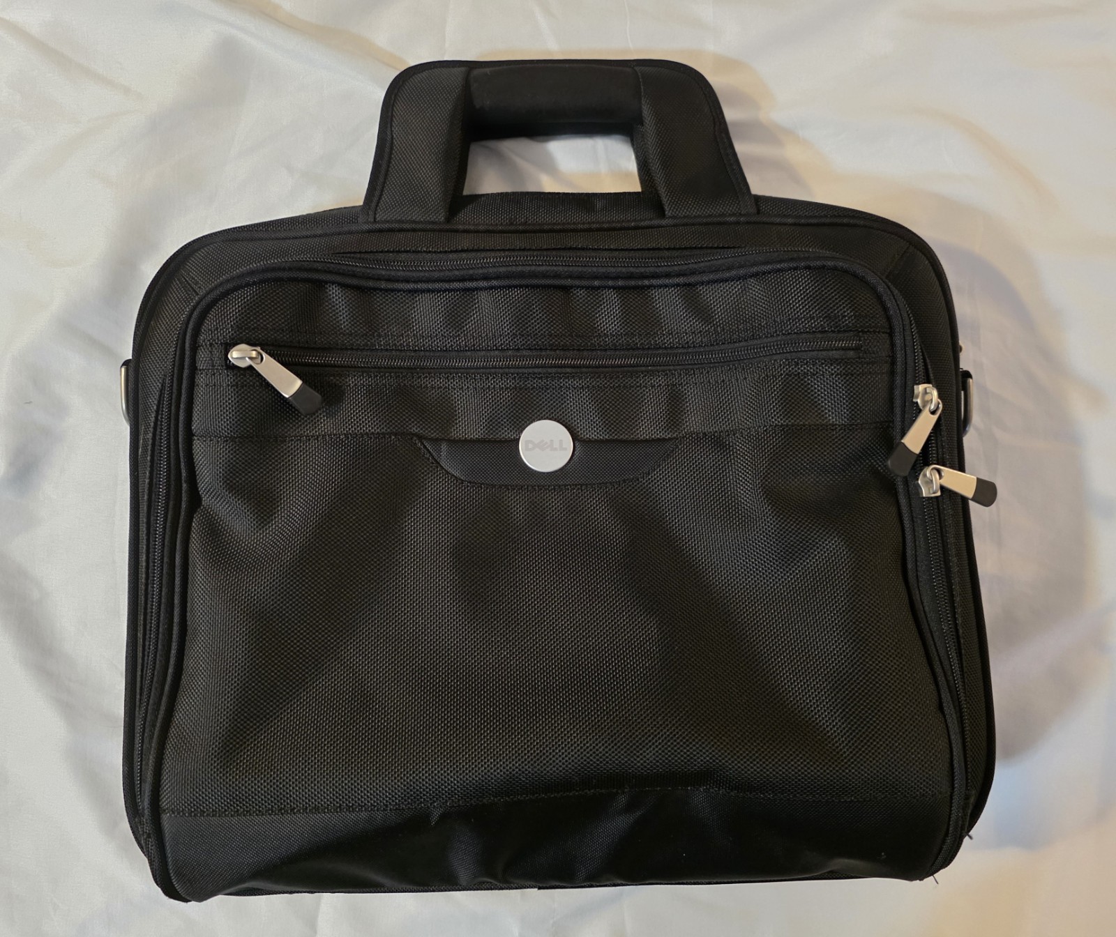 DELL Computer Laptop Carrying Case Briefcase Shoulder Bag Black 16″x12″x6″