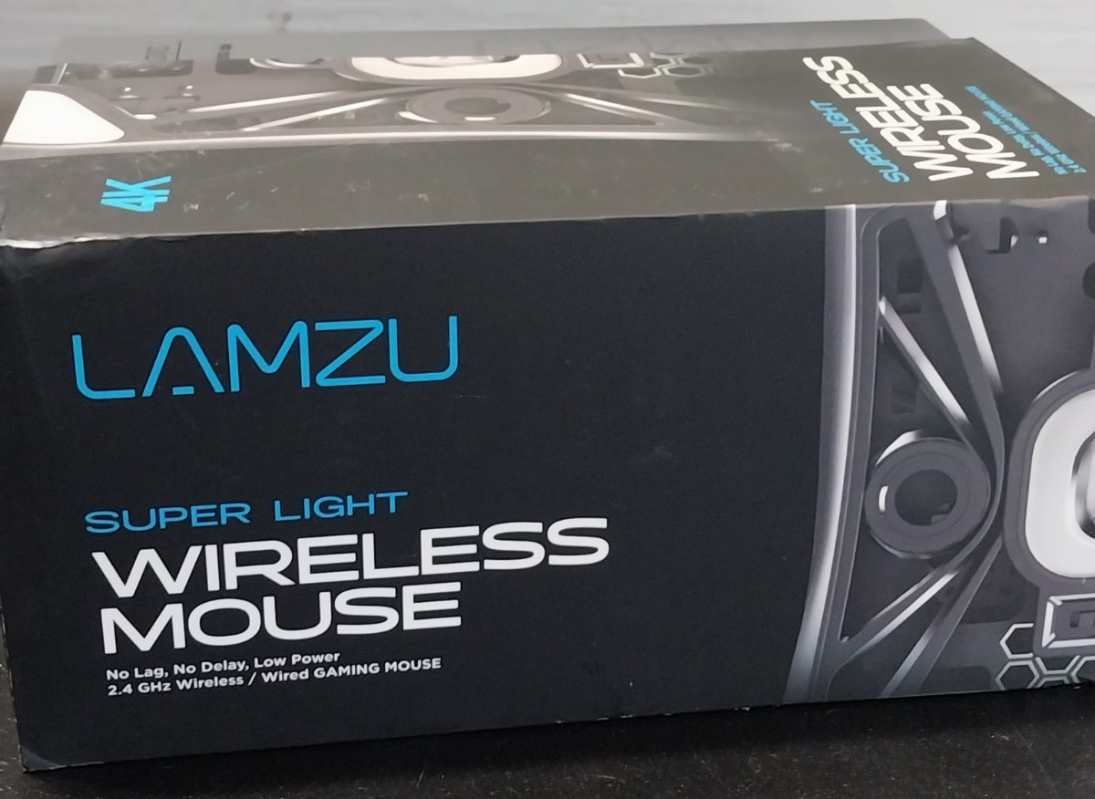 Lamzu Maya 4K 26000 DPI Wireless Gaming Mouse Super Light 5 Button Black