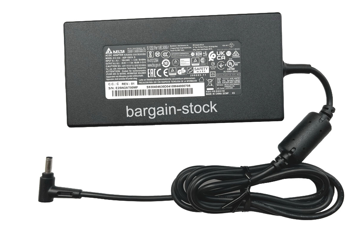 Original 20V 150W AC Adapter For GIGABYTE AERO X16 1VH93USC64AH Laptop Charger