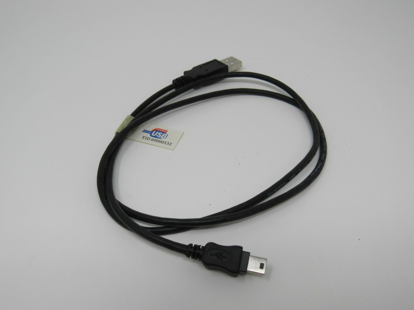 Standard USB A Plug to USB Mini B Plug Cable 33 Inches Male