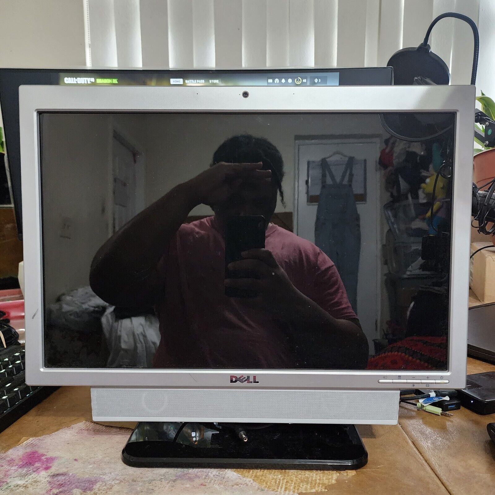Dell SP2008WFPt 20″ Black/Silver Desktop Flat Panel LCD Display Monitor *Tested*