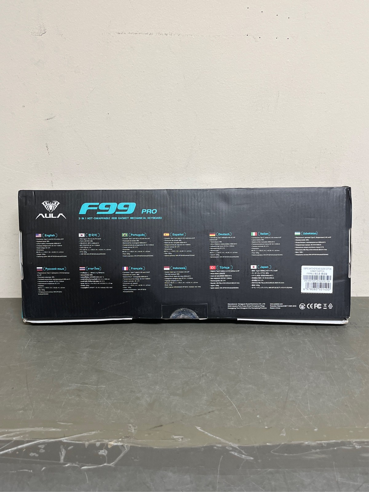 AULA F99 Pro Wireless Mechanical Keyboard-Silent Version 1