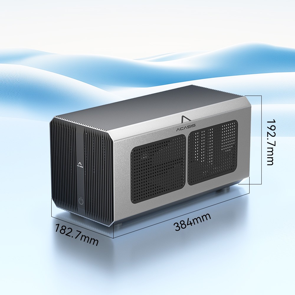Acasis Thunderbolt 4 eGPU Dock 40Gbps for Video Editing 3D Rendering & Gaming
