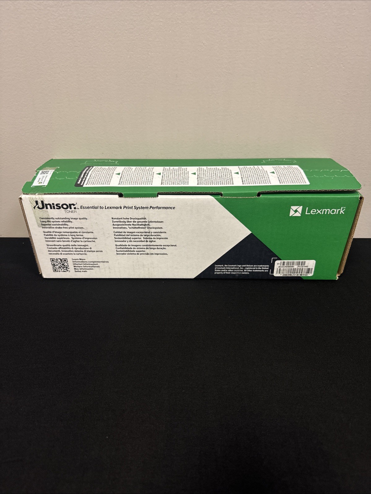 Genuine Lexmark C331HK0 Black Return Program 3000 Page Yield Toner Sealed New