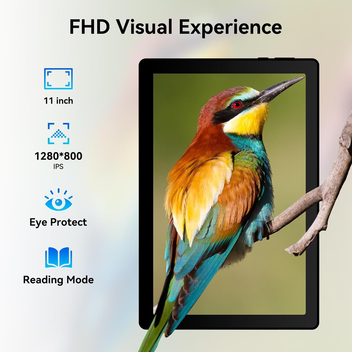 11 inch Android 15 Tablets HD Touchscreen Octa-Core 16GB+128GB Dual Camera US！