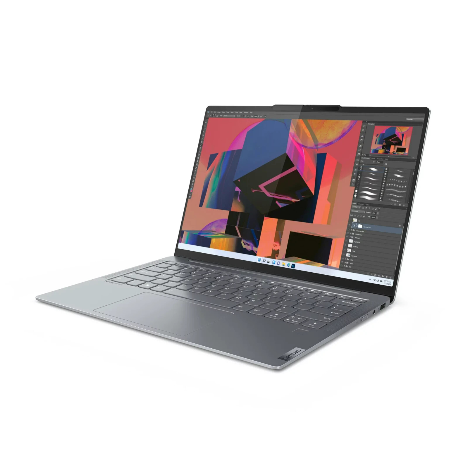 NEW Lenovo Slim 7i 14″ 2.8K IPS 120Hz Laptop Notebook i7 16GB RAM 83A40008US