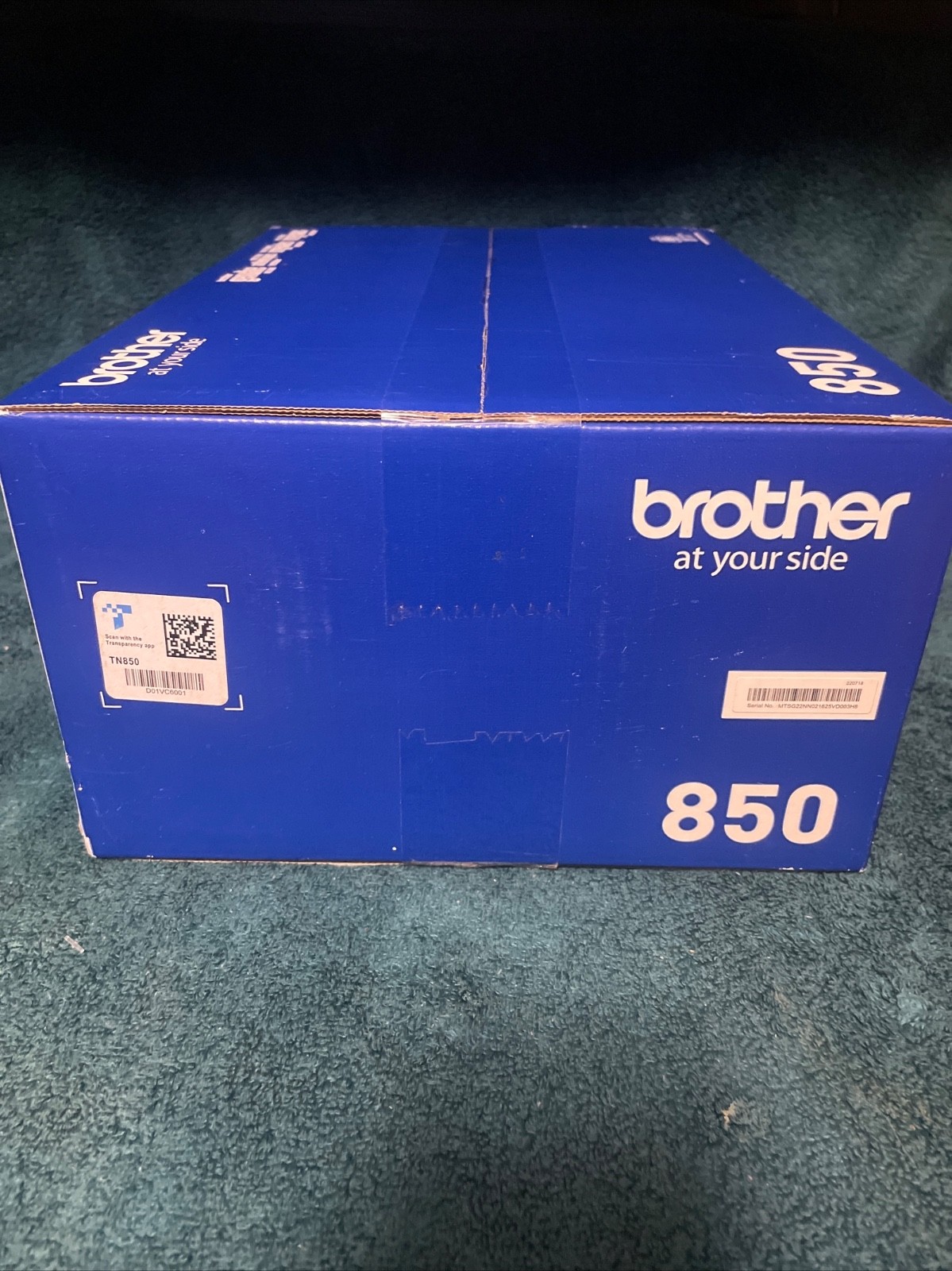 Brother TN850 High Yield Black Toner Cartridge Genuine OEM Replacement
