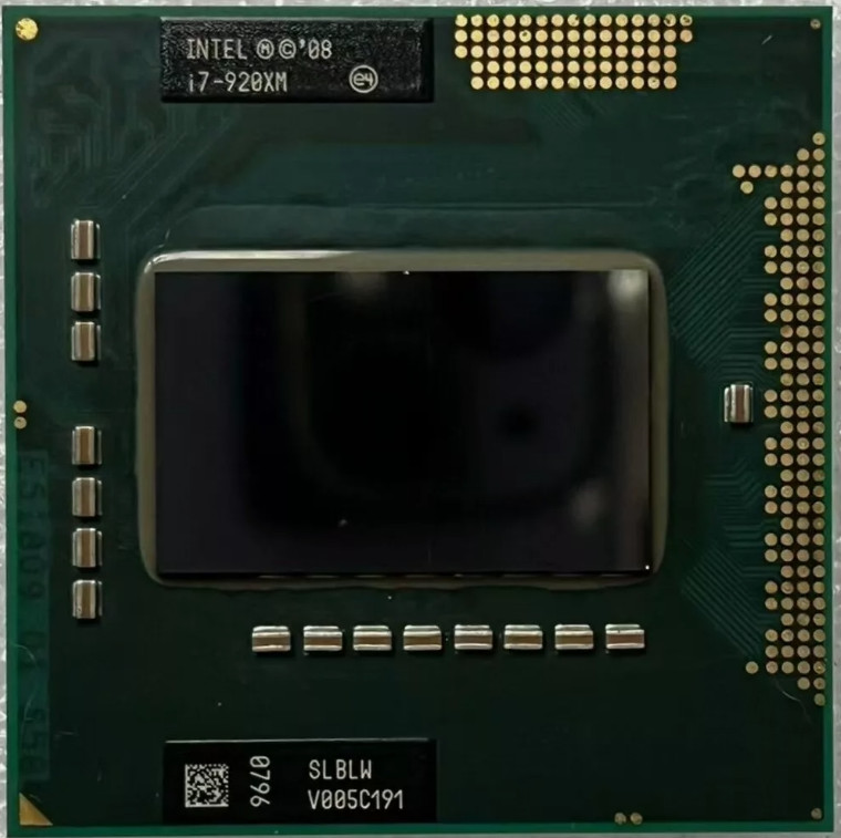 Intel Core i7-920XM 2.0GHz Quad Core 8M SLBLW Socket G1 CPU Processor i7-920XM