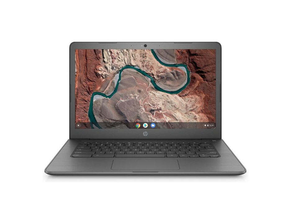 HP Chromebook 14″ with AMD A4-9120C, 1.6 GHz AMD Color: Chalkboard Gray