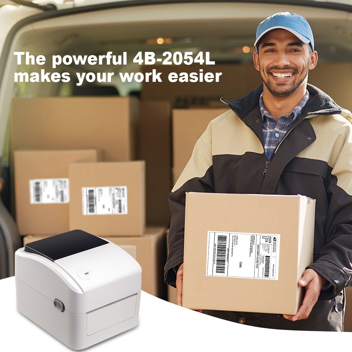 Shipping Label printer USB Direct thermal barcode Thermal Direct 4x6inch Win/Mac