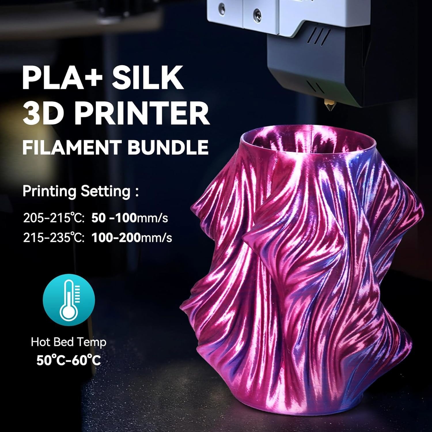 (Buy 6 Get 4 Free,Add 10) SUNLU 1.75mm ASA/PLA/PLA+/ABS/PETG/PA 3D Filament 1KG