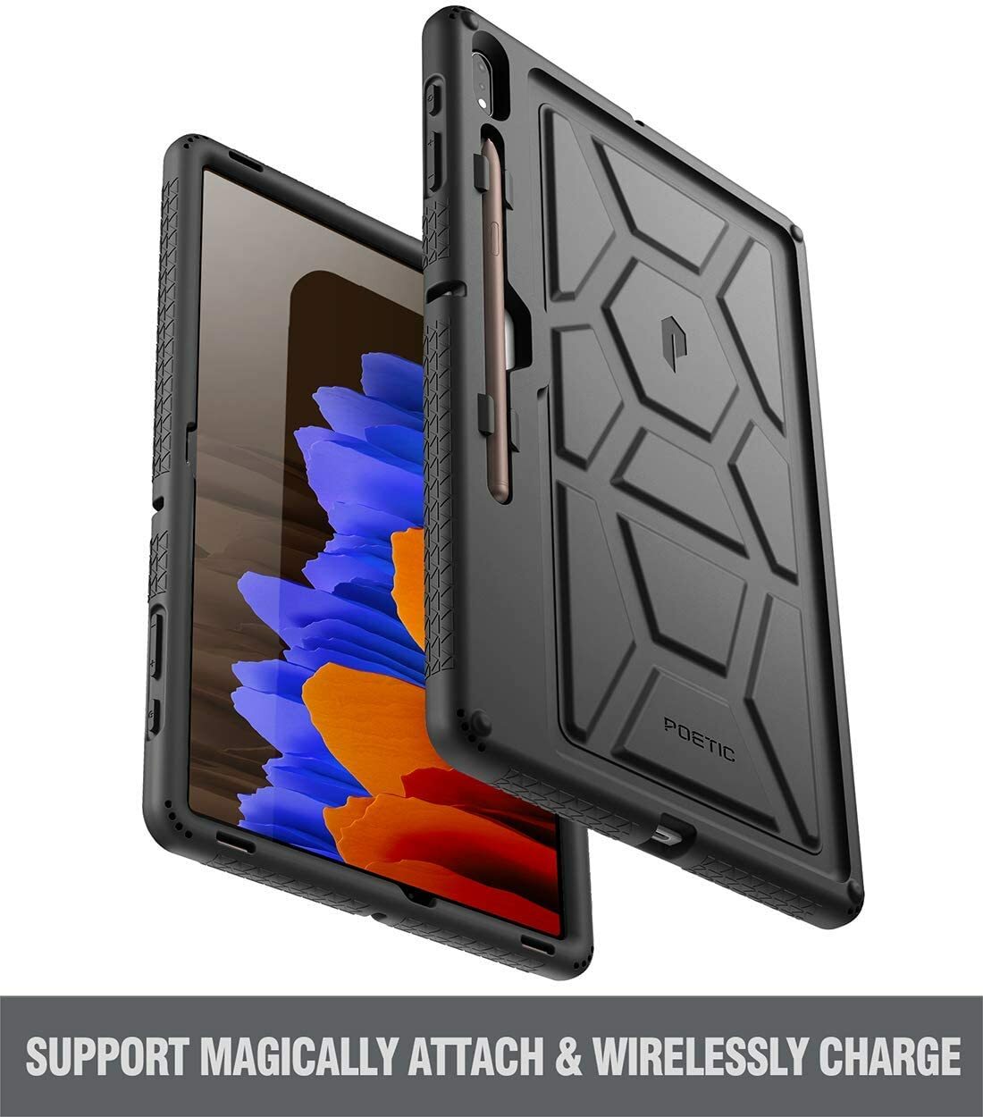 For Samsung Galaxy Tab S7 / Galaxy Tab S8 Tablet Case Poetic Kids Friendly Cover