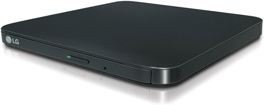 External Drive DVD Writer & Playback, Ultra Slim- LG SP80NB80, with DVD