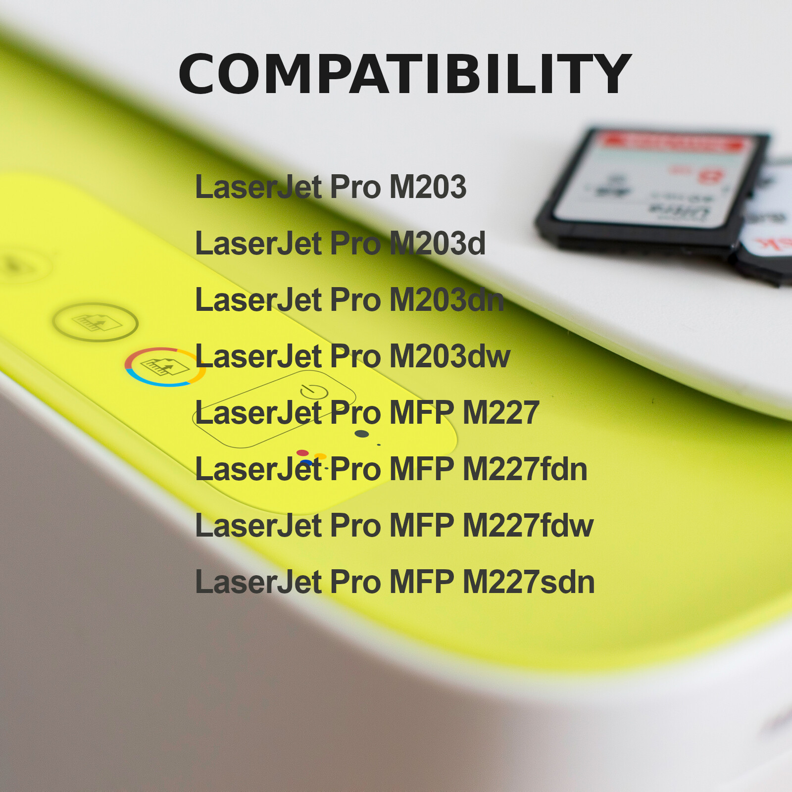 CF230A Toner Cartridge Compatible for HP 30A LaserJet Pro M203dw M203dn M227fdn