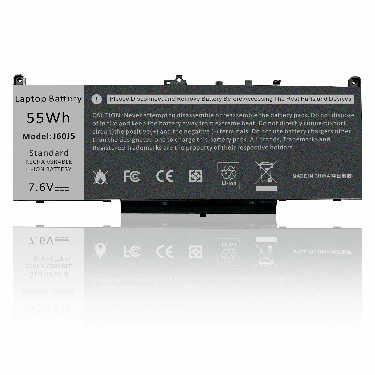 🧡LOT 1-50X J60J5 Battery For Dell Latitude E7270 E7470 Series R1V85 451-BBSX PC