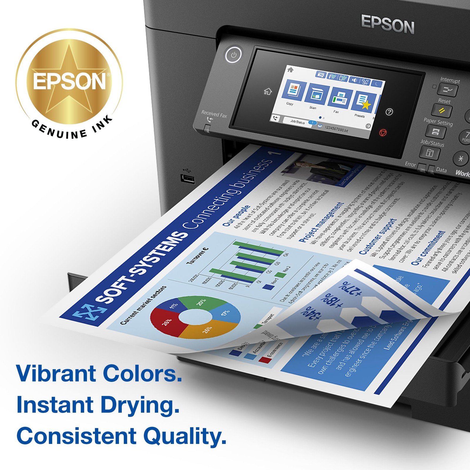Epson 812 XL Black Ink Cartridge Workforce Pro WF-7310 WF-7820 WF-7840 EC-C7000