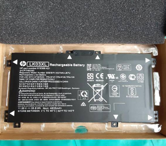 OEM LK03XL Battery For HP Envy X360 15-BP 15-CN 15-CR 17-AE 17-BW L09280-855 NEW