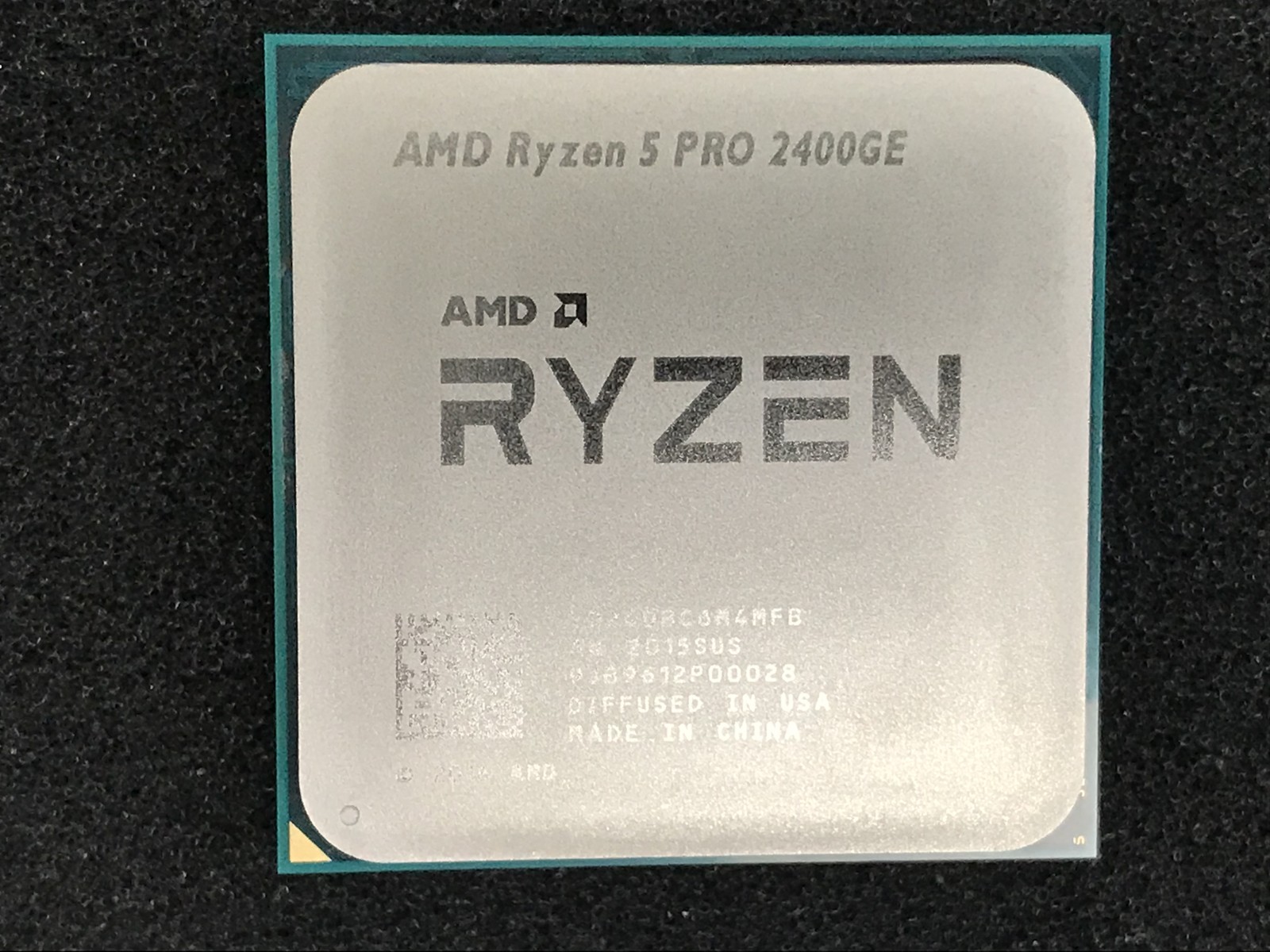 AMD Ryzen 5 PRO 2400GE 3.20GHz Quad-Core CPU YD240BC6M4MFB Socket AM4 – CPU509A