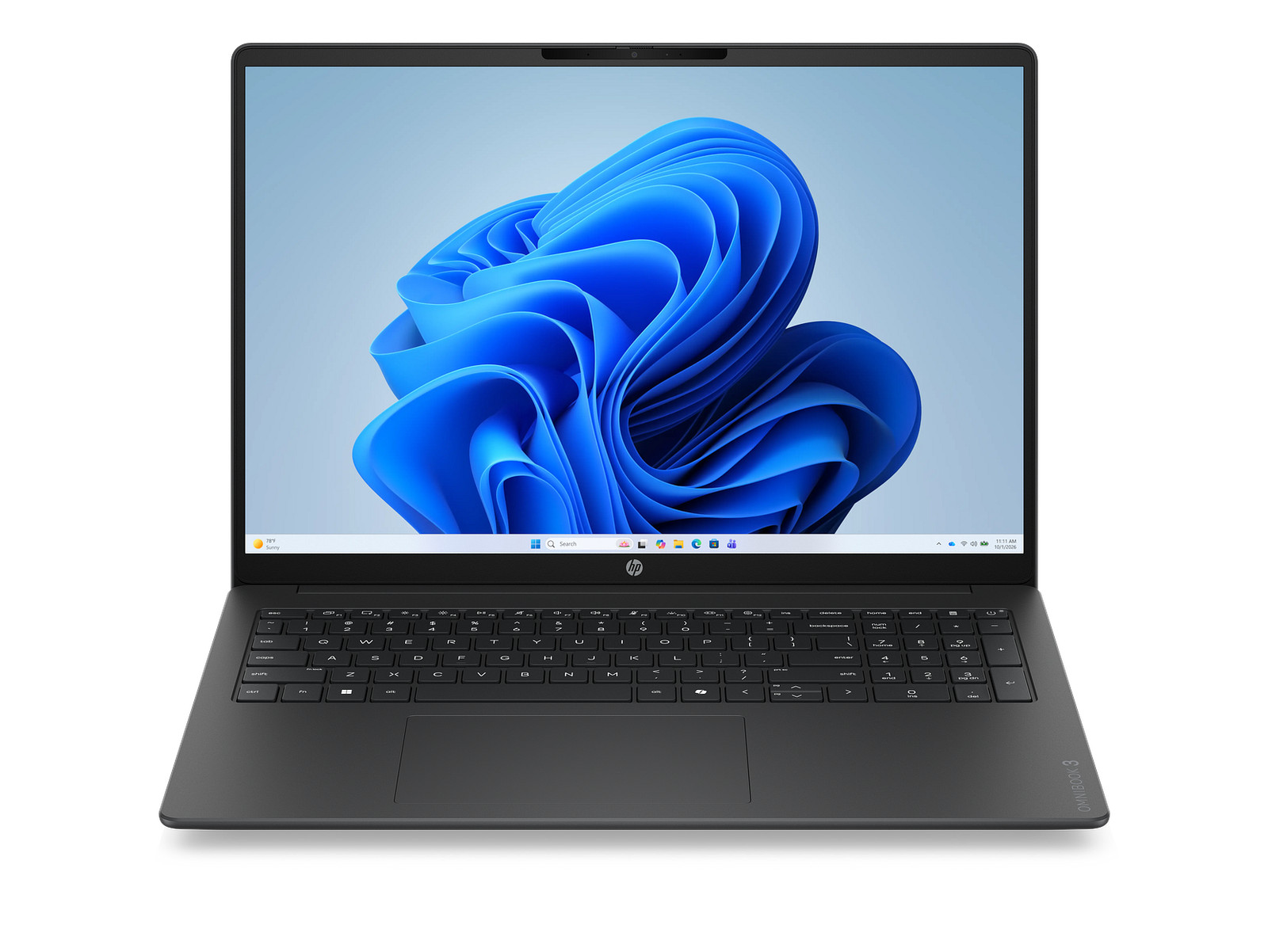 HP OmniBook 3 Laptop Computer 16″ 2K AMD Ryzen 5 8 GB memory;512 GB SSD Windows