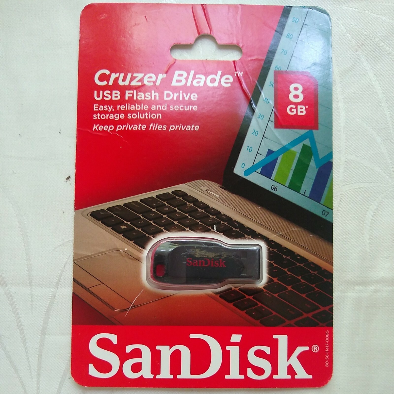 Sandisk CRUZER BLADE 8GB 8G USB 2.0 Flash Drive MEMORY STICK