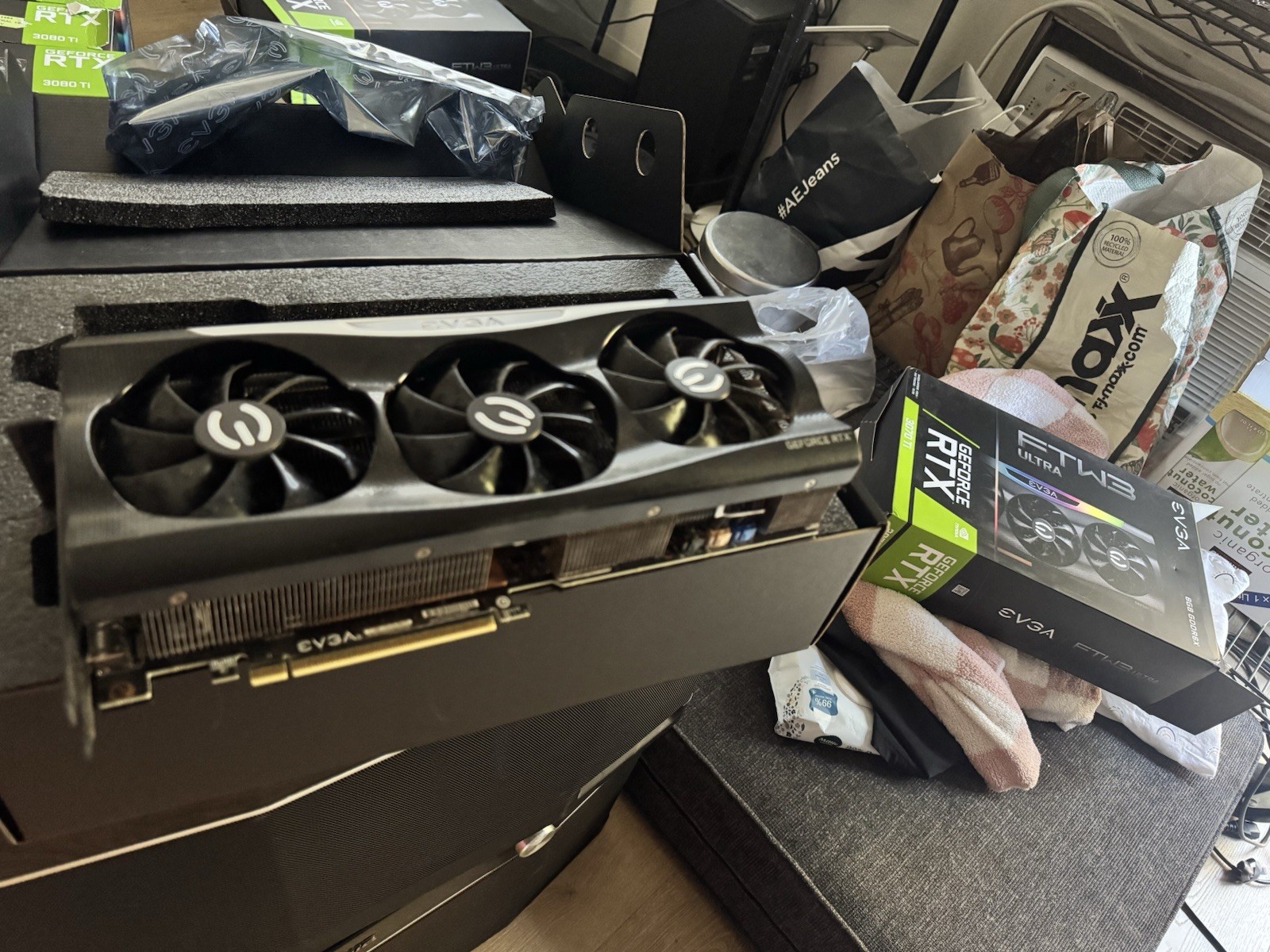 EVGA GeForce RTX 3070 Ti FTW3 ULTRA GAMING 8GB GDDR6X Graphics Card…