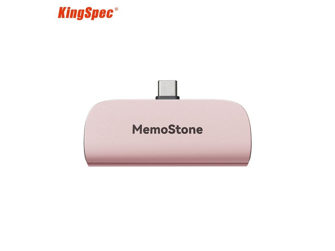 KingSpec MomeStone 512GB Portable SSD up to 2000MB/s Read, Thumb Drive Metal USB
