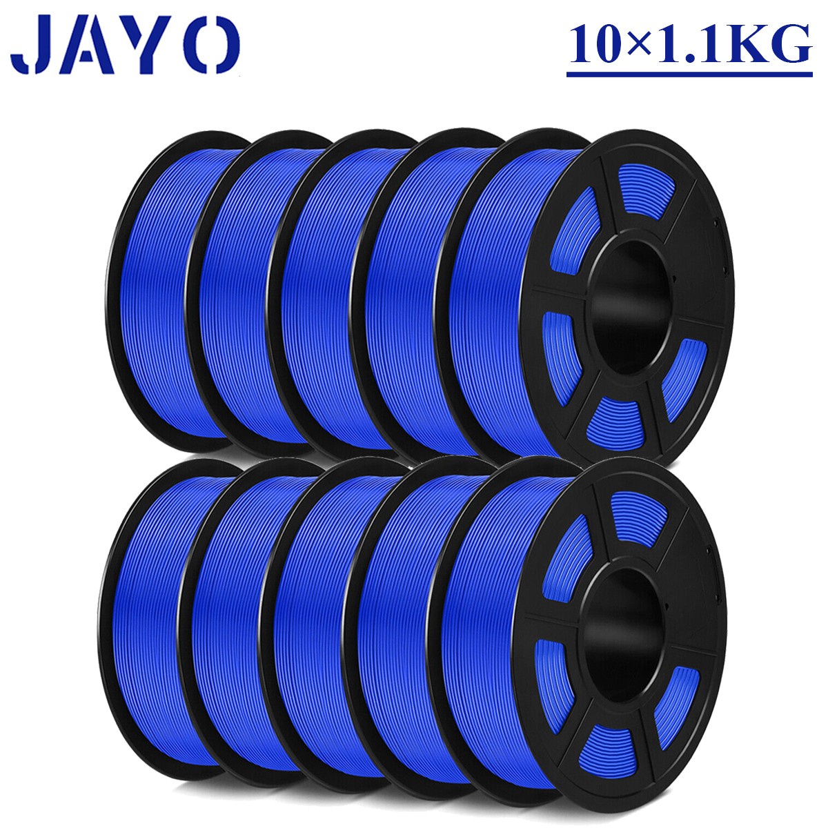JAYO 10KG 1.75mm PETG Filament 3D Printer Consumables High Toughness Black