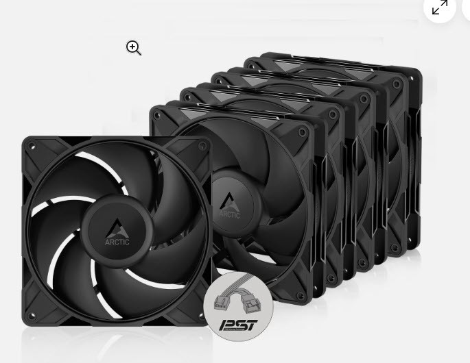 ARCTIC P14 Pro PST (5 Pack) Case Fan PC Cooler 14 cm