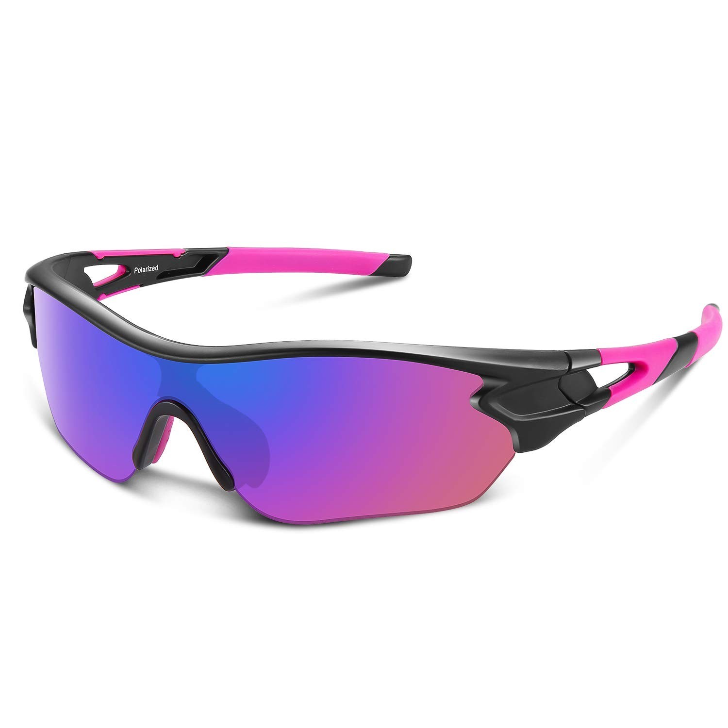 BEACOOL Polarized Sports Sunglasses for Men Women Youth Baseball Cycling Runn…
