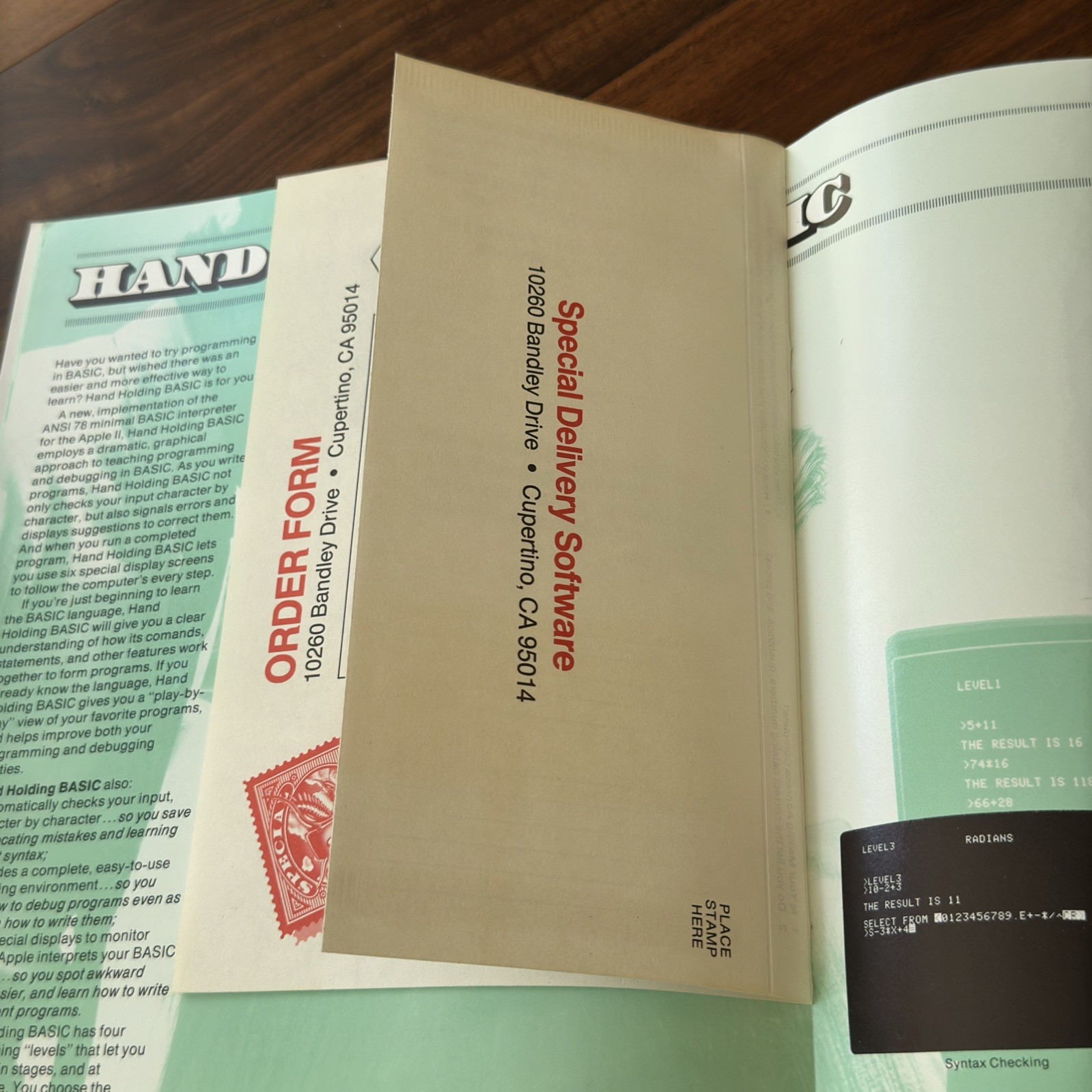 Vintage Apple Fall 1980 Special Delivery Software Computer Catalog Apple II III