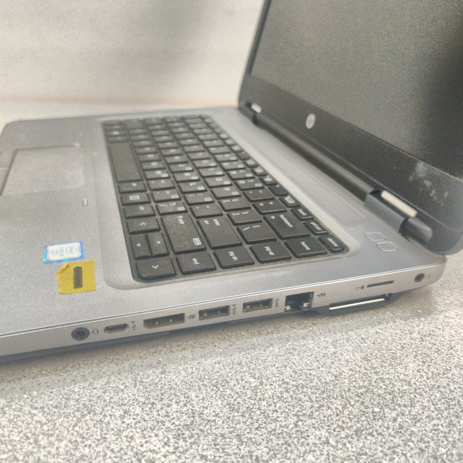 Hp ProBook 640 G2 Laptop i5-6300U 12GB NO SSD/OS/AC ADAPTER – USED