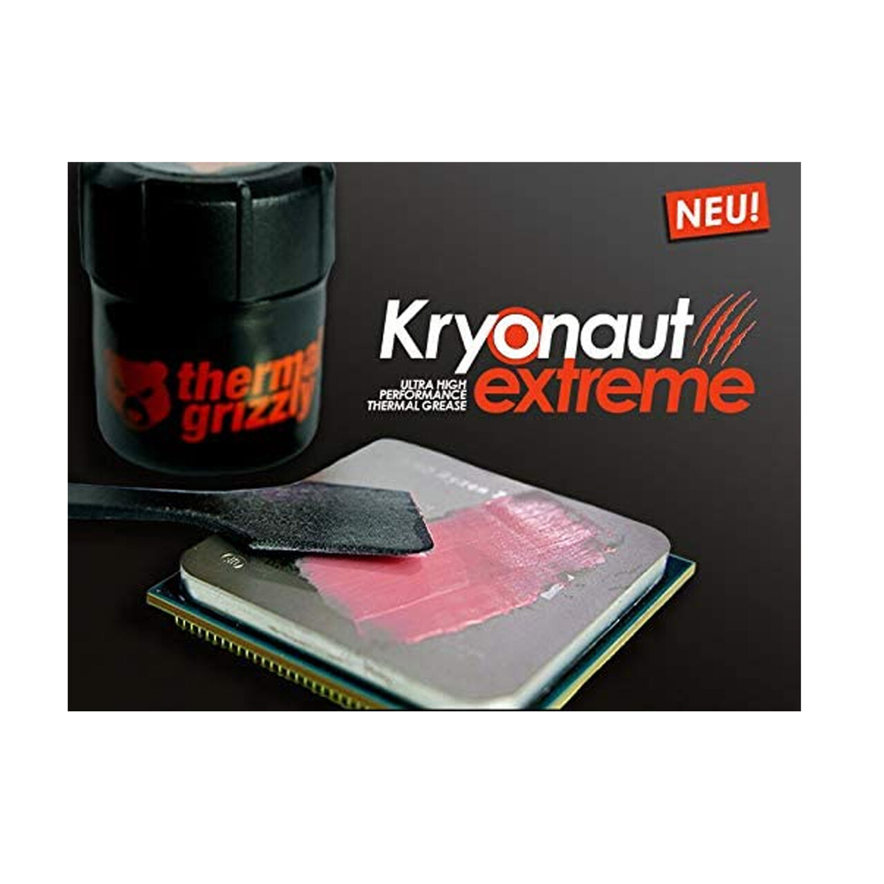 Thermal Grizzly TG-KE-090-R Kryonaut Extreme Thermal Compound – 33.84 g./9.0 ml.