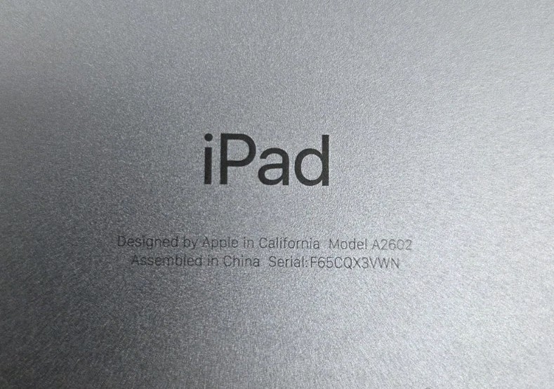 Apple iPad (9th Generation) A2602 64 GB, Wi-Fi, 10.2 in – Space Gray MK2K3LL/A