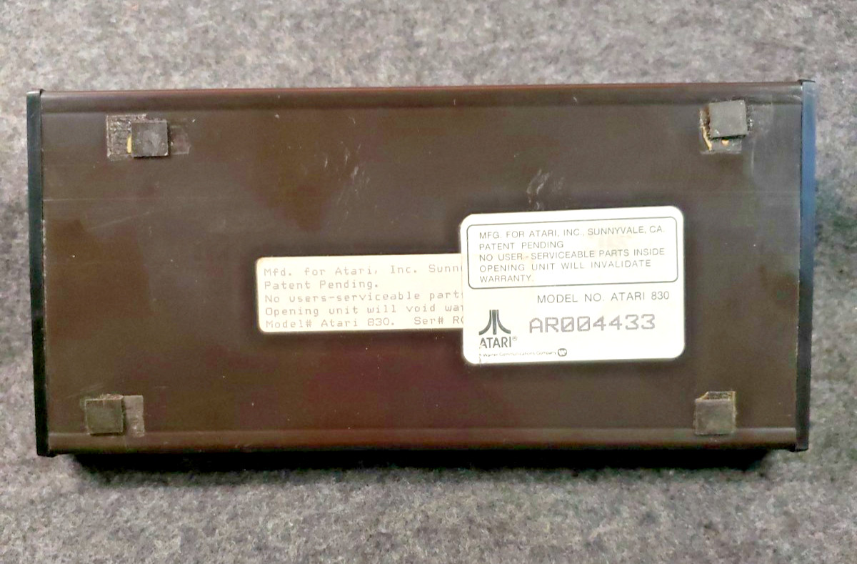 Atari 830 Vintage Computer Acoustic Phone Modem………………… (C6B1)