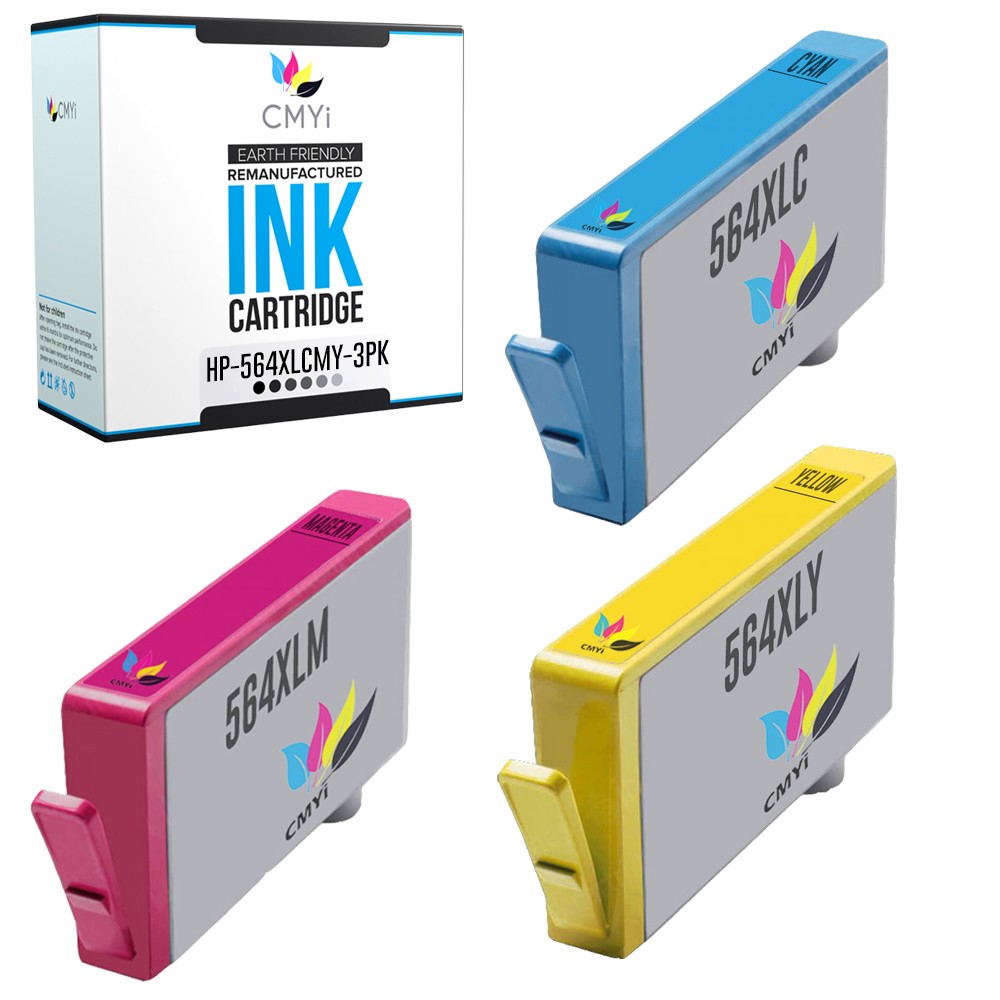 Black Color CMYi Ink Lot for HP 564XL Cartridge for PhotoSmart DeskJet OfficeJet