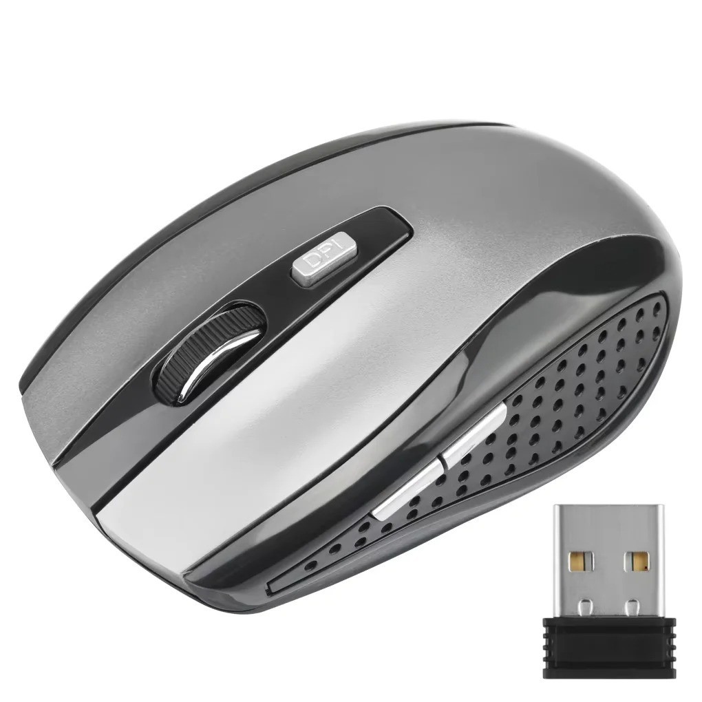 2 Wireless Optical Mouse Mice 2.4GHz USB Receiver For Laptop PC Computer DPI USA