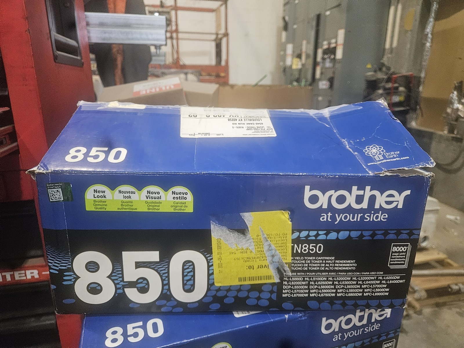 Brother TN850 High Yield Black Laser Toner for DCP-L5500DN HL-L5100DN