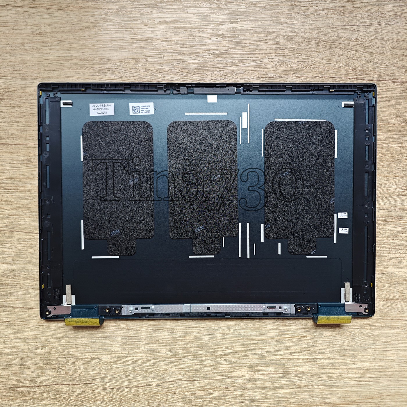 For Dell Inspiron 16Plus 7620 7625 (Not Fit 2-in-1) Back Cover+Bezel+Hinges Blue
