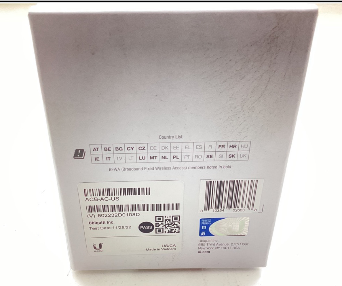 Ubiquiti airCube Wireless-AC1167 Dual-Band Wi-Fi Access Point – ACB-AC-US