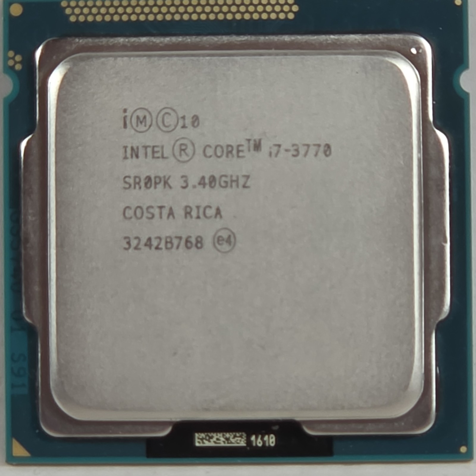 Intel Core i7-3770 3.40GHz Quad-Core CPU Processor SR0PK LGA1155 – CPU497A